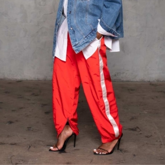 NWT size  4X Women's High-Rise Nylon Track Pants Future Collective™ sold out - Picture 5 of 16